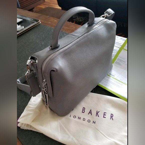 Brand New Ted Baker Eliiee Bag Grey - Picture 5 of 5